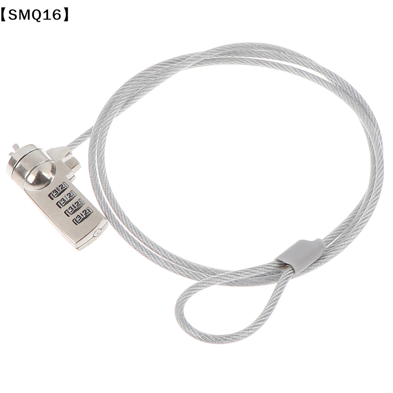 Cable Lock Laptop - 4 Digit security password computer lock
