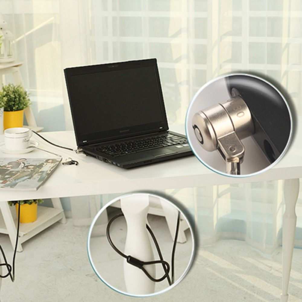 Cable Lock Laptop - Heavy Duty Steel Lock Laptop Cable