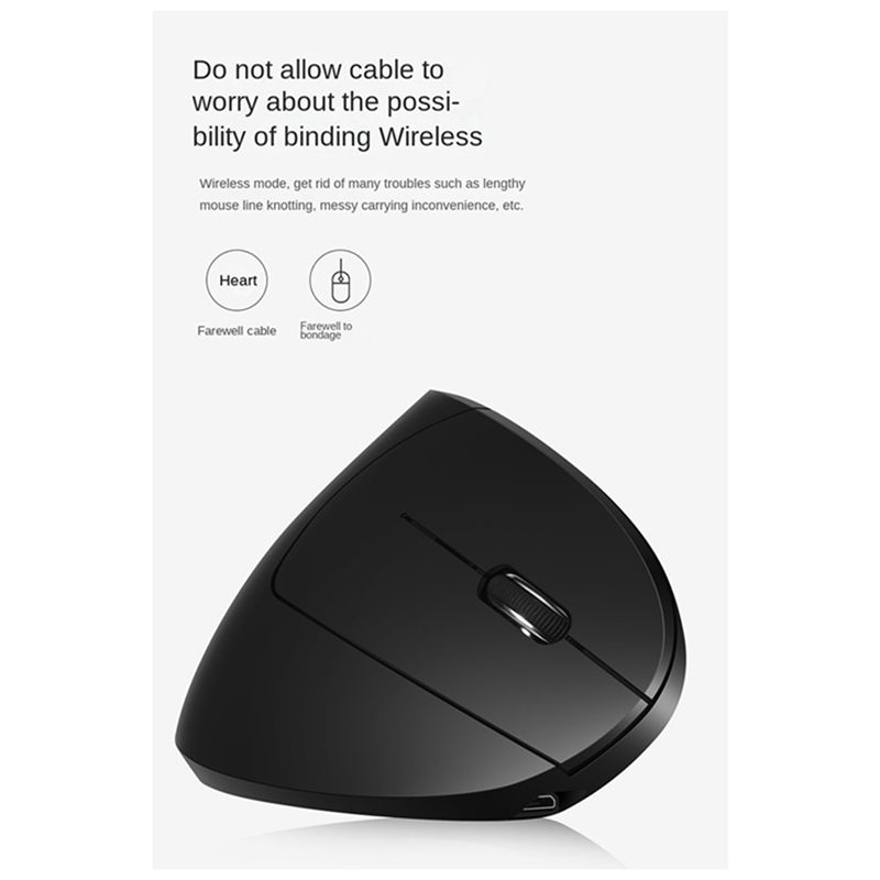 doyou Wireless 2.4G Vertical V - огляд і ціна Ergonomic Mouse Vertical
