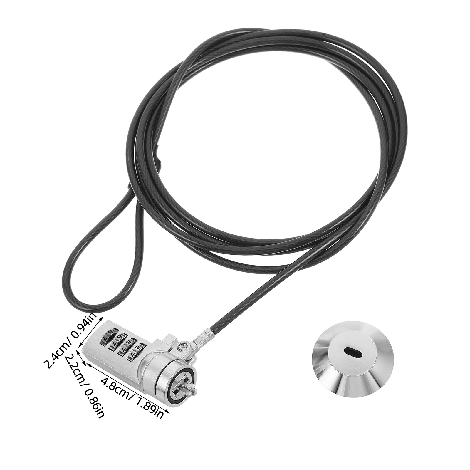 1Set Laptop Cable Lock Combina - огляд і ціна Cable Lock Laptop
