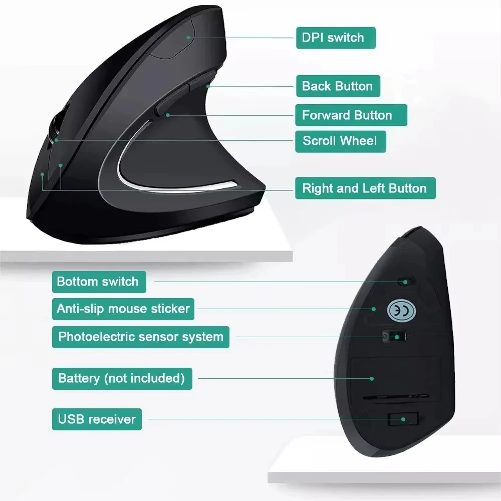 Lenovo Wireless Vertical Mouse - огляд і ціна Ergonomic Mouse Vertical