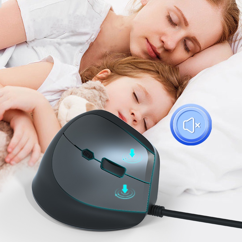 Wired Right Hand Vertical RGB  - огляд і ціна Ergonomic Mouse Vertical