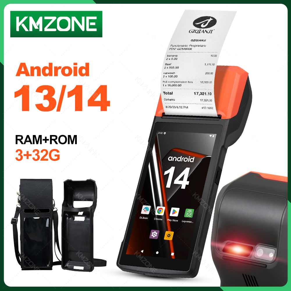 Handheld Android 13/14 PDA Pri - огляд і ціна Cash Drawer Pos