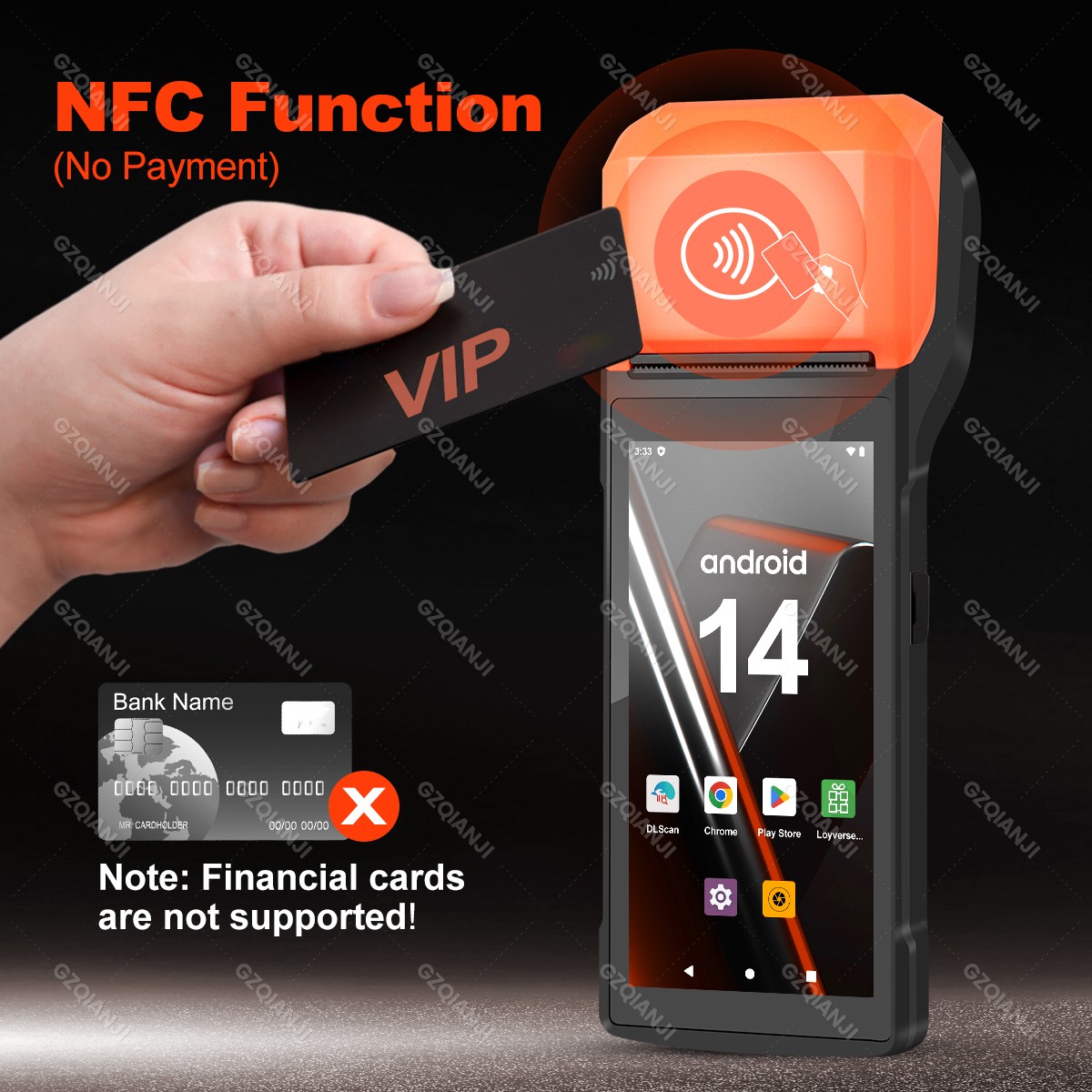 Handheld Android 13/14 PDA Pri - огляд і ціна Cash Drawer Pos