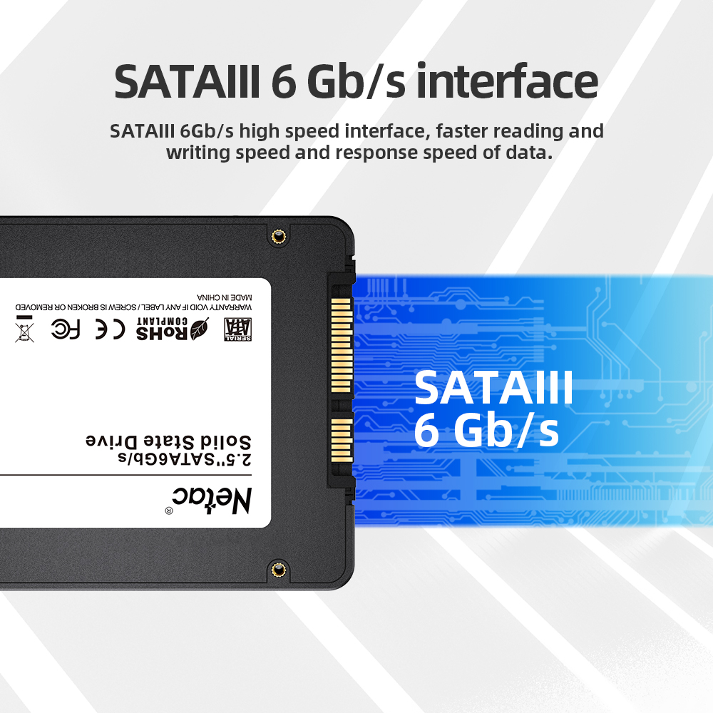 Netac SATA3 SSD 2.5‘‘ 2tb 1tb  - огляд і ціна Samsung Ssd Evo 870