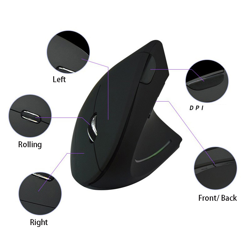 Left Right Hand Mouse Vertical - огляд і ціна Ergonomic Mouse Vertical