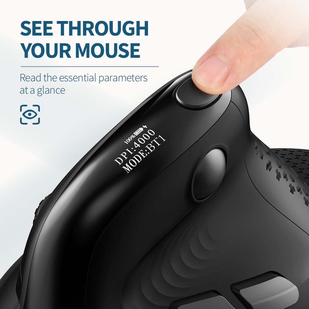 Delux M618XSD Seeker Ergonomic - огляд і ціна Ergonomic Mouse Vertical