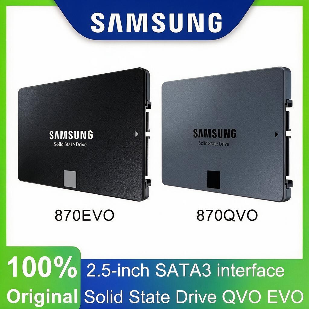 Original Samsung 870 QVO Solid - огляд і ціна Samsung Ssd Evo 870