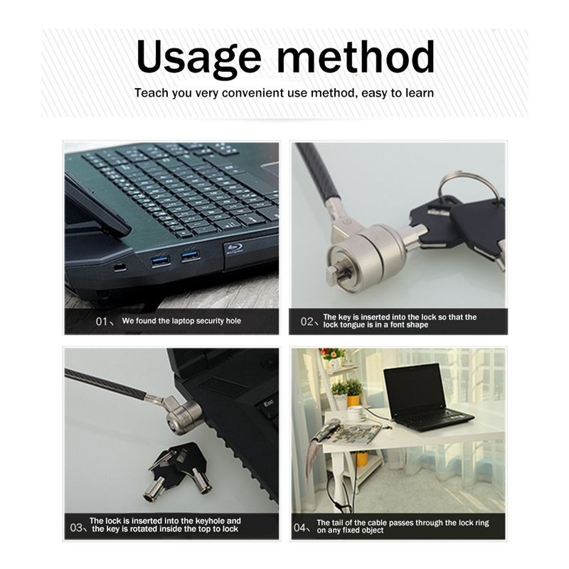 Superior Laptop Computer Lock  - огляд і ціна Cable Lock Laptop
