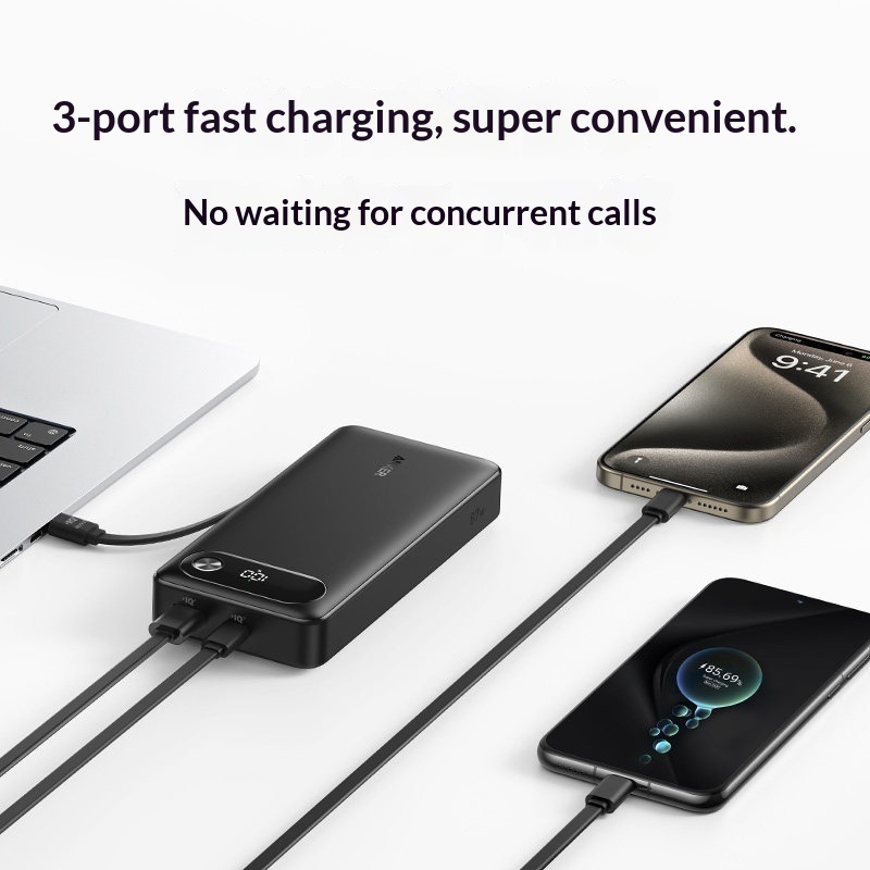 Anker Power Bank 65W 20000mAh  - огляд і ціна Cable Lock Laptop