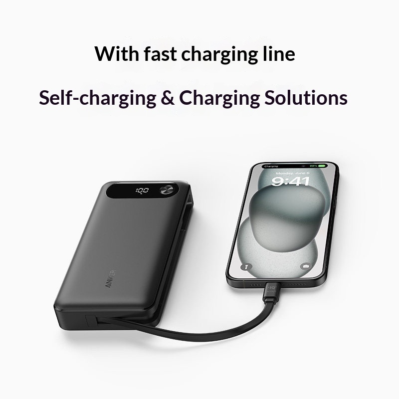 Anker Power Bank 65W 20000mAh  - огляд і ціна Cable Lock Laptop
