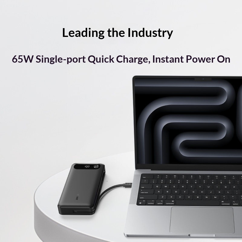 Anker Power Bank 65W 20000mAh  - огляд і ціна Cable Lock Laptop